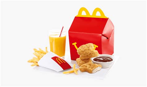 Clip Art Happy Meal Png - Mcdonalds Chicken Nuggets Happy Meal, Transparent Png , Transparent ...