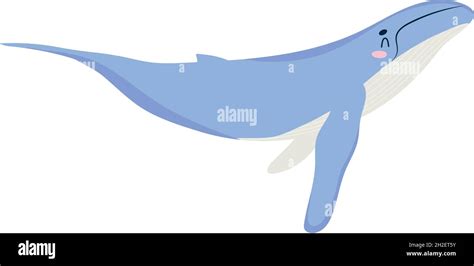 cute whale icon on white background Stock Vector Image & Art - Alamy