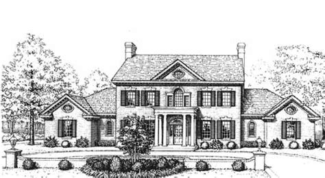 New-england-colonial House Plan - 4 Bedrooms, 3 Bath, 3335 Sq Ft Plan 8-1103