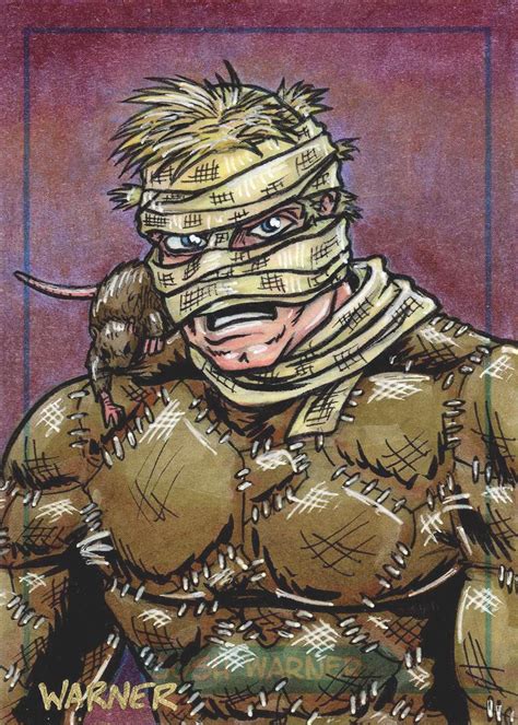 Rat King sketch card | Teenage mutant ninja turtles villains, Teenage mutant ninja turtles ...