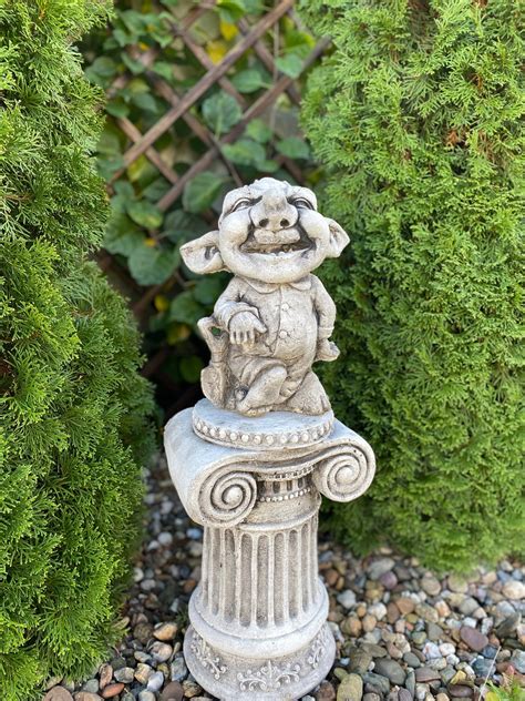 Troll Troll Statue Troll With Shovel Gothic Fantasy Garden | Etsy