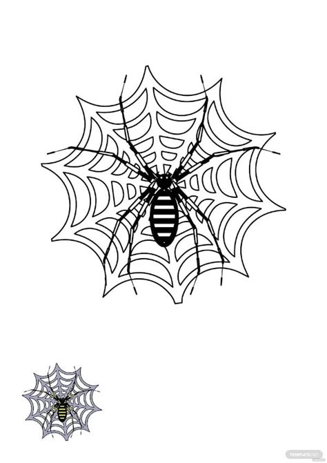 Spider Shape Template - 56+ Crafts & Colouring Pages | Free & Premium ...