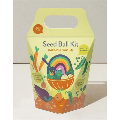 Modern Sprout DIY Seed Ball Kit - Rainbow Garden - The Plant Shoppe