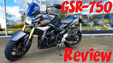 Suzuki GSR-750 Review! - YouTube