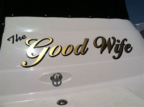 Vinyl boat lettering http://www.dcvinylgraphics.com/boat-lettering ...