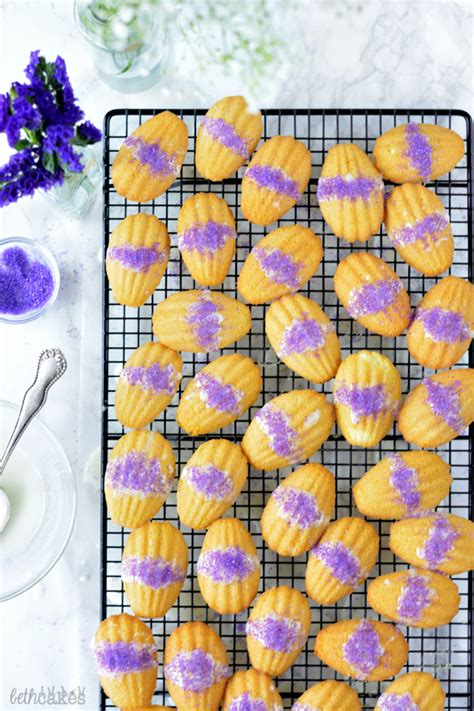 Lavender Madeleines