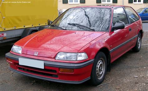 1987 Honda Civic IV Hatchback 1.6 i 16V Vtec (110 PS) | Technische Daten, Verbrauch ...