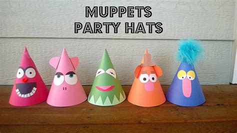 muppets party hats {tutorial} | Little Birdie Secrets