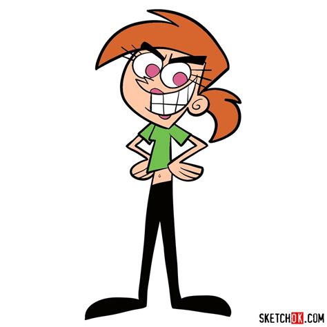 How to draw The Fairly OddParents characters - SketchOk