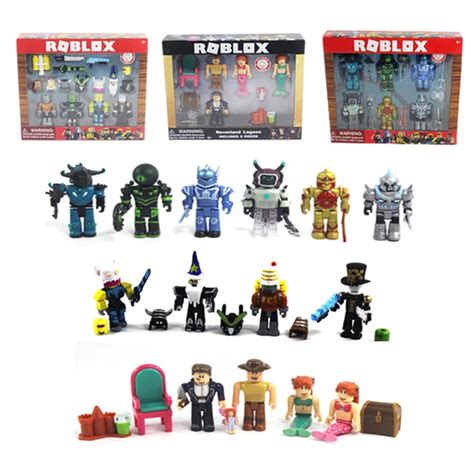 2018 New 7.5cm PVC Roblox Action Figure Toy Game Figuras Roblox Boys Cartoon Collection ...