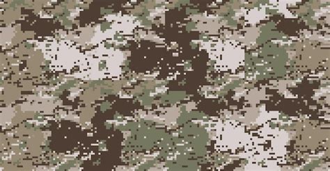 Premium Vector | Seamless camouflage pattern for army uniform