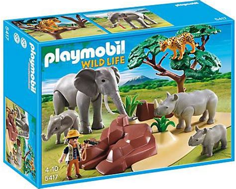 Playmobil Wild Life African Savannah with Animals Set 5417 - ToyWiz