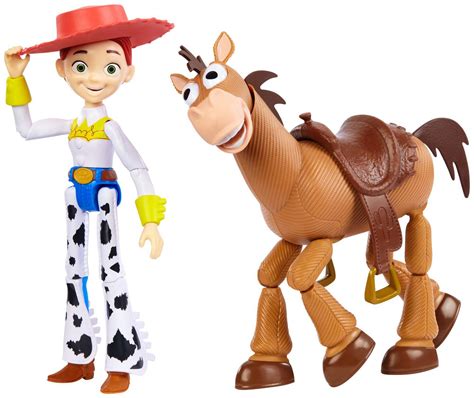 Disney and Pixar Toy Story Jessie and Bullseye 2-Pack Character Figures ...