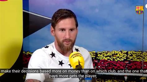 Lionel Messi Long Interview With Barcelona YouTube Channel Is Incredibly Revealing