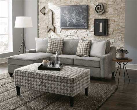 Small Sectional Sofa Chaise Lounge | Baci Living Room