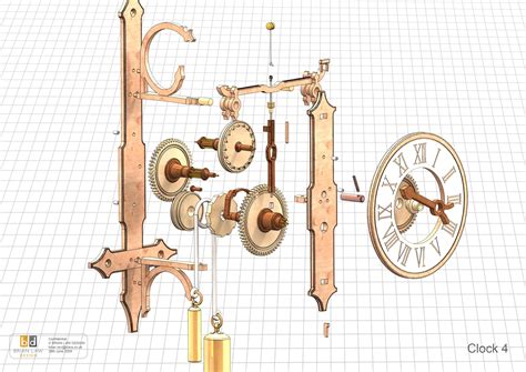 Clock 4 Verge and Foliot escapement - Brian Law’s Woodenclocks