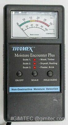 Tramex Moisture Encounter Plus Moisture Meter - GiMiTEC