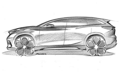 Chery previews design direction with global SUV sketches - Car Body Design