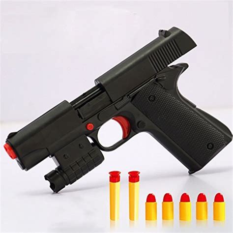 Toy Gun Realistic 1:1 Scale Colt Rubber Bullet Pistol - Buy Online in UAE. | Sports Products in ...