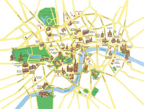 London Tours » London Maps - See your London hotel in relation with Historic places - Travel Map ...