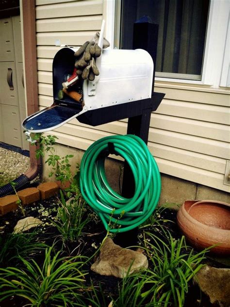 Build a garden hose storage with planter! | DIY projects for everyone!