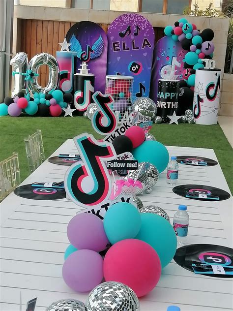 Tiktok themed party collection real party photos – Artofit