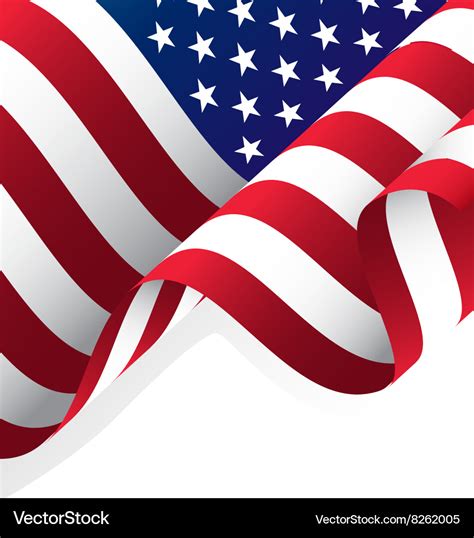 Vector American Flag Waving American Flag Svg Free Transparent | The ...