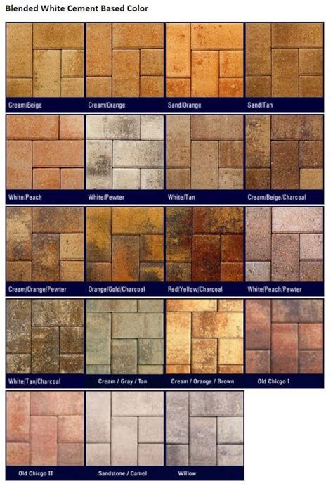 Pavers Products Colors > Brick Pavers Installer Tampa FL - ABC PAVERS