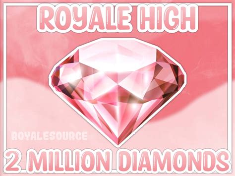 2 Million Royale High Diamonds With an Art Portrait JPEG - Etsy