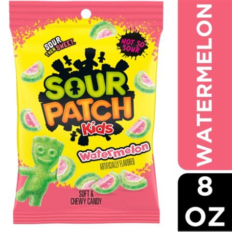 Sour Patch Kids Watermelon Soft & Chewy Candy Bag, 8 oz - Kroger