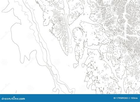 Topographic Map Contour Background. Topography Map Elevation. Contour Map Vector. Geographic ...