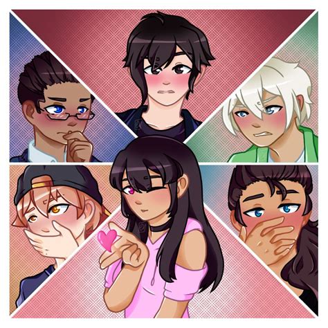 MID “a kiss for a prince” | Aphmau, Aphmau fan art, Aphmau wallpaper