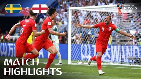 Sweden v England... World Cup Russia Goals and highlights [Video ...