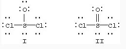 Two Resonance Forms For Socl2 Are Given Below. ... | Chegg.com