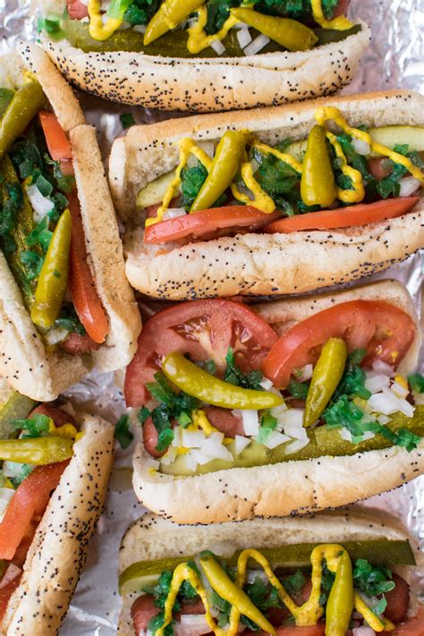 Chicago Style Hot Dogs | Carolyn's Cooking