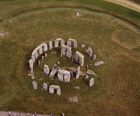 Aerial View Of Stonehenge Photograph by David Parker - Fine Art America