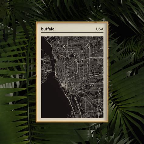 Buffalo Map Poster — HypeSheriff US