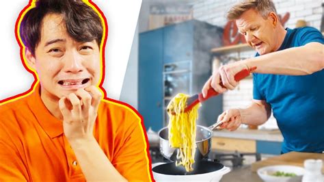 Uncle Roger Review GORDON RAMSAY Ramen - Vegan Chef School