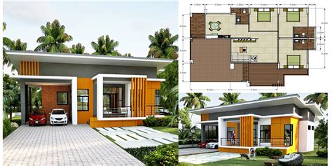 32+ Important Concept One Storey Modern House Design With Floor Plan