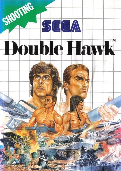 Double Hawk (1990) SEGA Master System box cover art - MobyGames