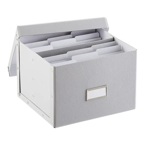 Bigso Light Grey Greeting Card Organizer | Simplify In Style: