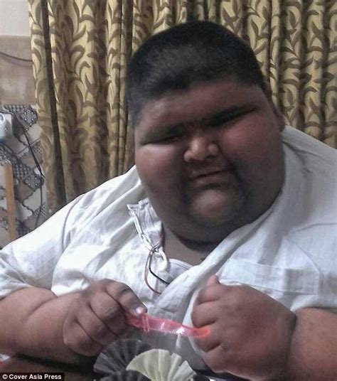 World's fattest child Mihir Jain from India loses 10-stone | Daily Mail Online