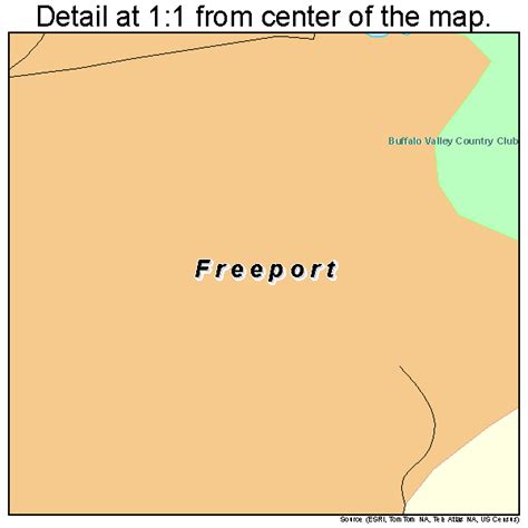 Freeport Pennsylvania Street Map 4227784