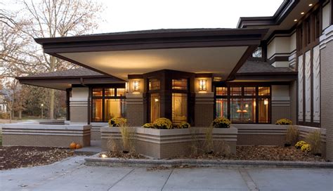 New Prairie Style Home - Front Cantilever - Modern - Exterior - Chicago - by WEST STUDIO ...