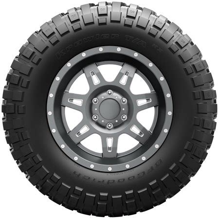 BFGoodrich Mud-Terrain T/A KM Off-Road Tire LT255/75R17/C 111/108Q - Walmart.com