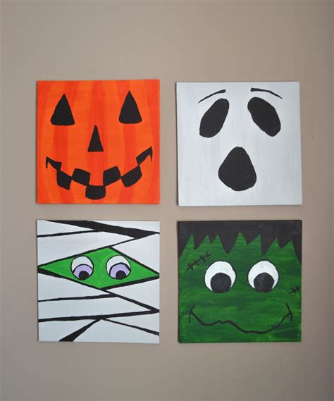 StudioKyra - Etsy | Halloween canvas, Halloween wall art, Halloween canvas art