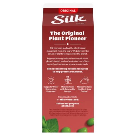 Silk Protein Original Soymilk, 64 fl oz - QFC