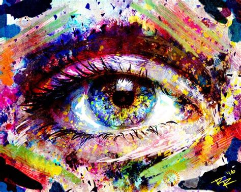 Eye Art Eye Art Print Eye Painting - Etsy