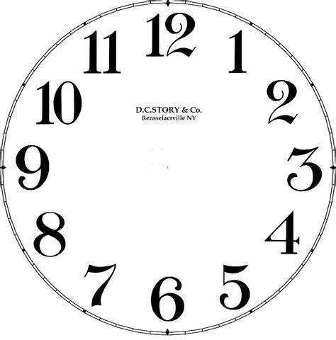 Clock Decal