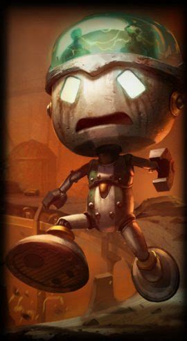 Sad Robot Amumu - League of Legends skin - LoL Skin